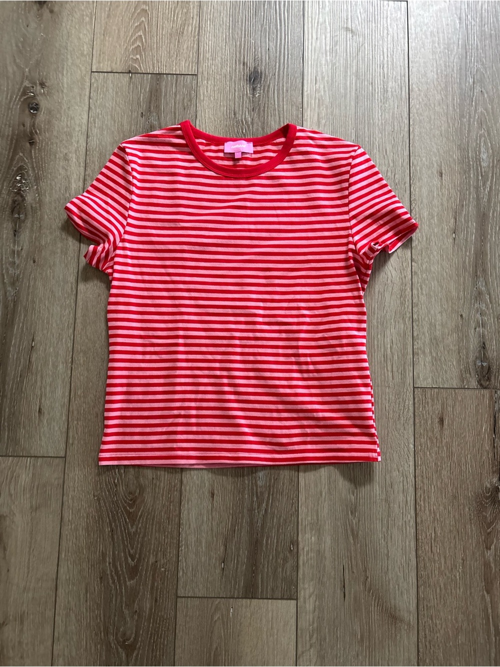 Edikted Nessie Striped Baby Tee